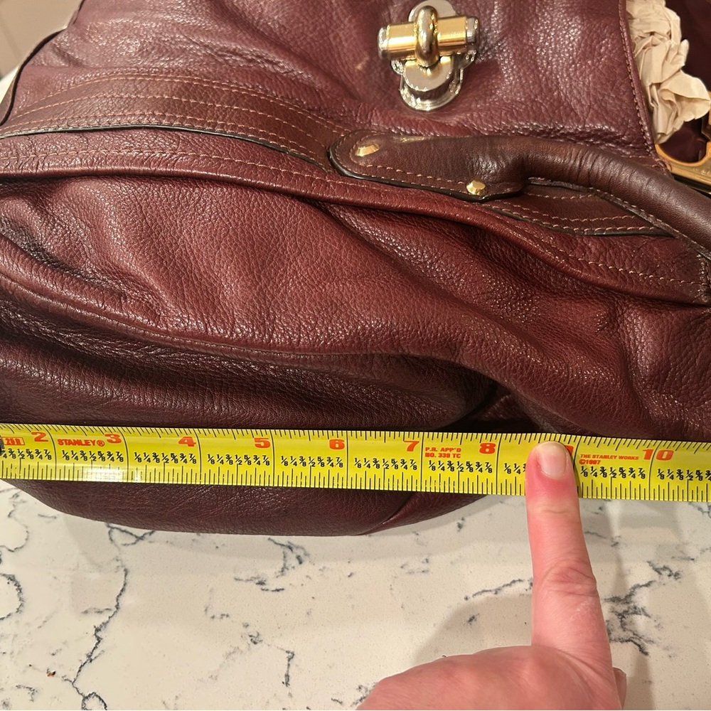 B. makowsky leather handbag - Picture 6 of 7